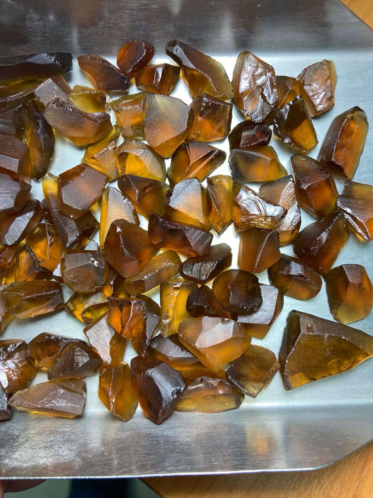 1000 grams Faceting-grade Honey Citrine Raw Stone