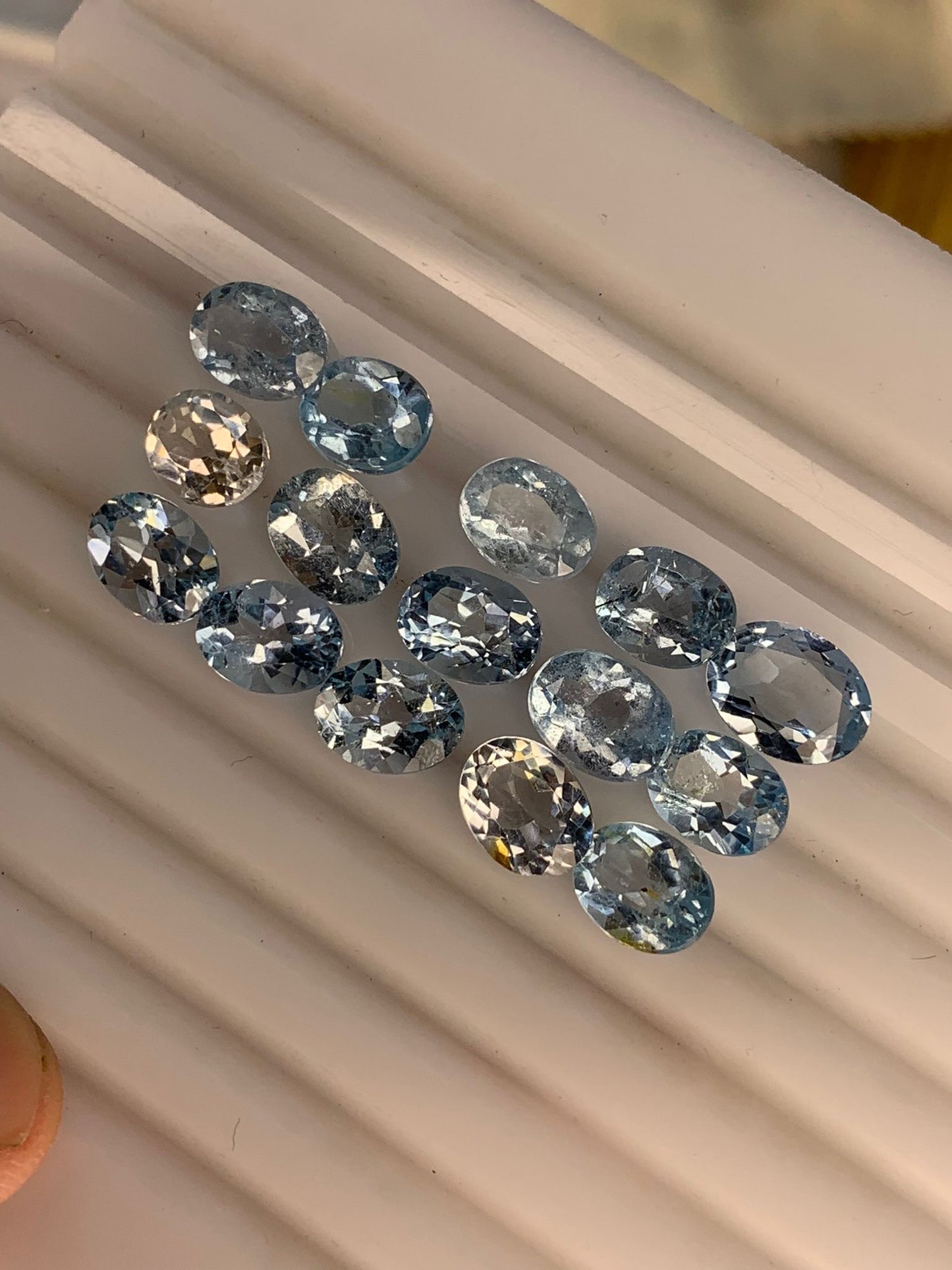 Loose Blue Topaz Gemstone 19.55 carats