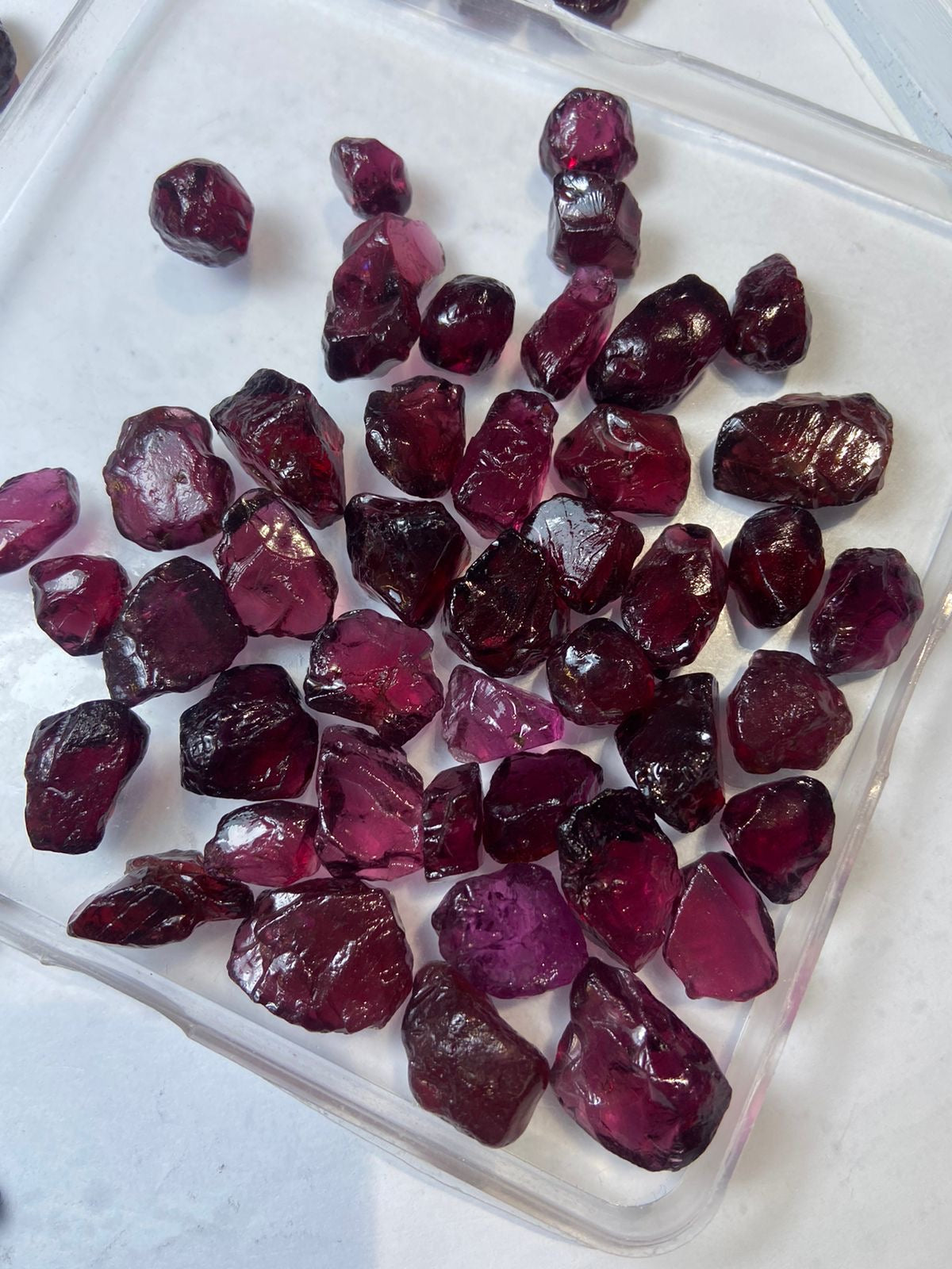 339grams  Facet Grade Rough Rohdolite Garnet