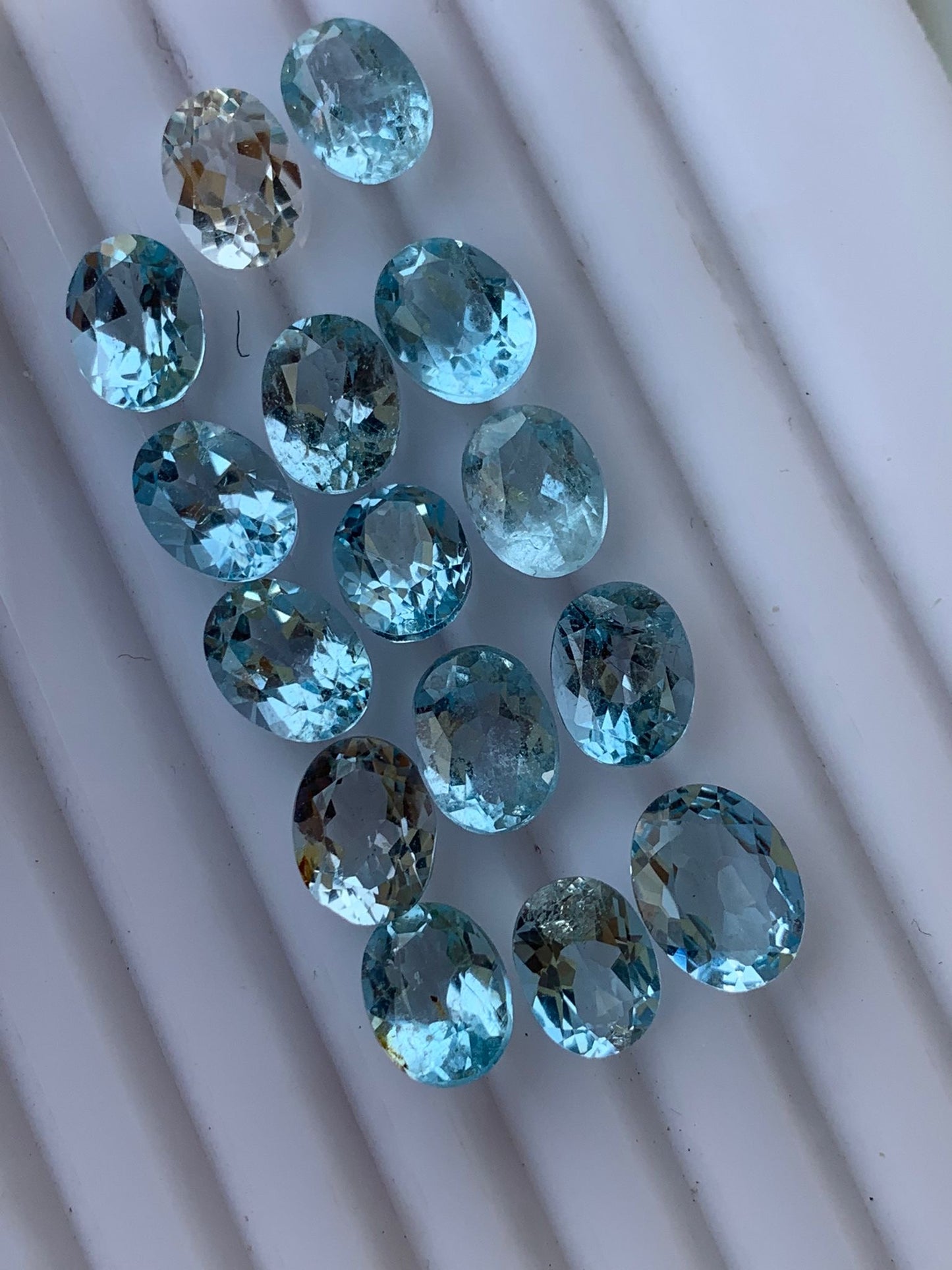 Loose Blue Topaz Gemstone 19.55 carats