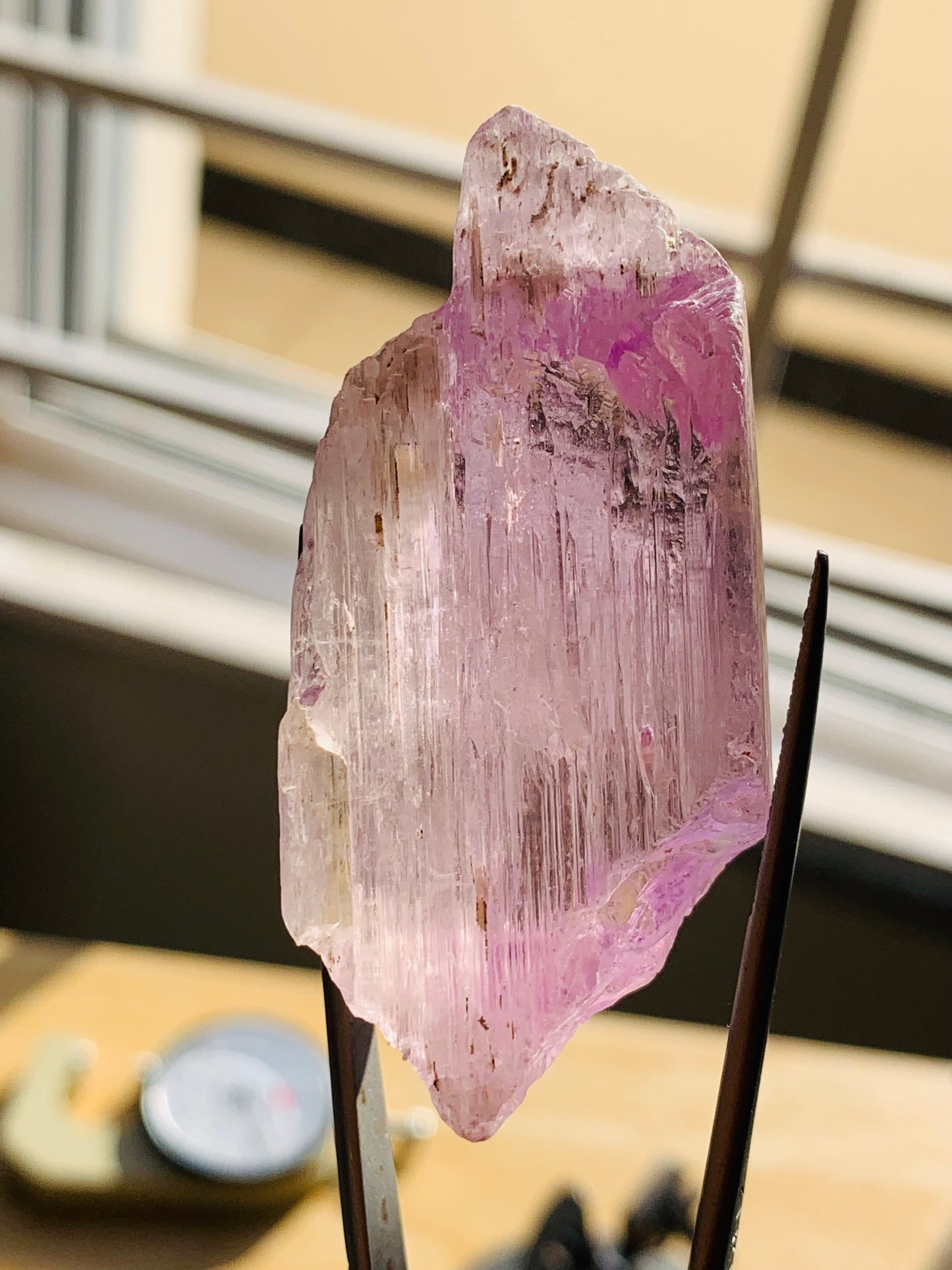 Spodumene Pink Kunzite For Faceting | Raw Ceystals For Faceting