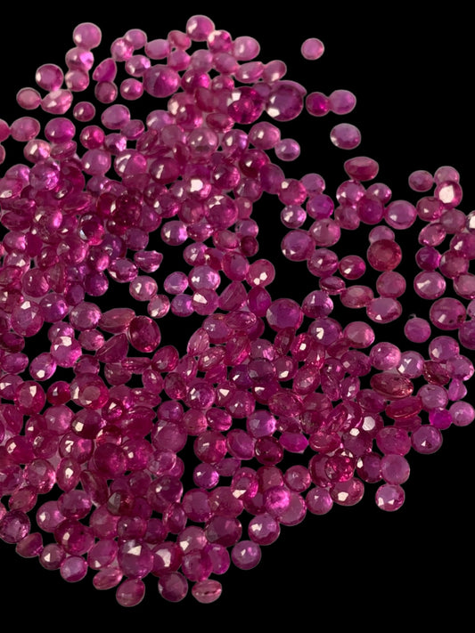 49 carats Loose Pink Rubies Stones