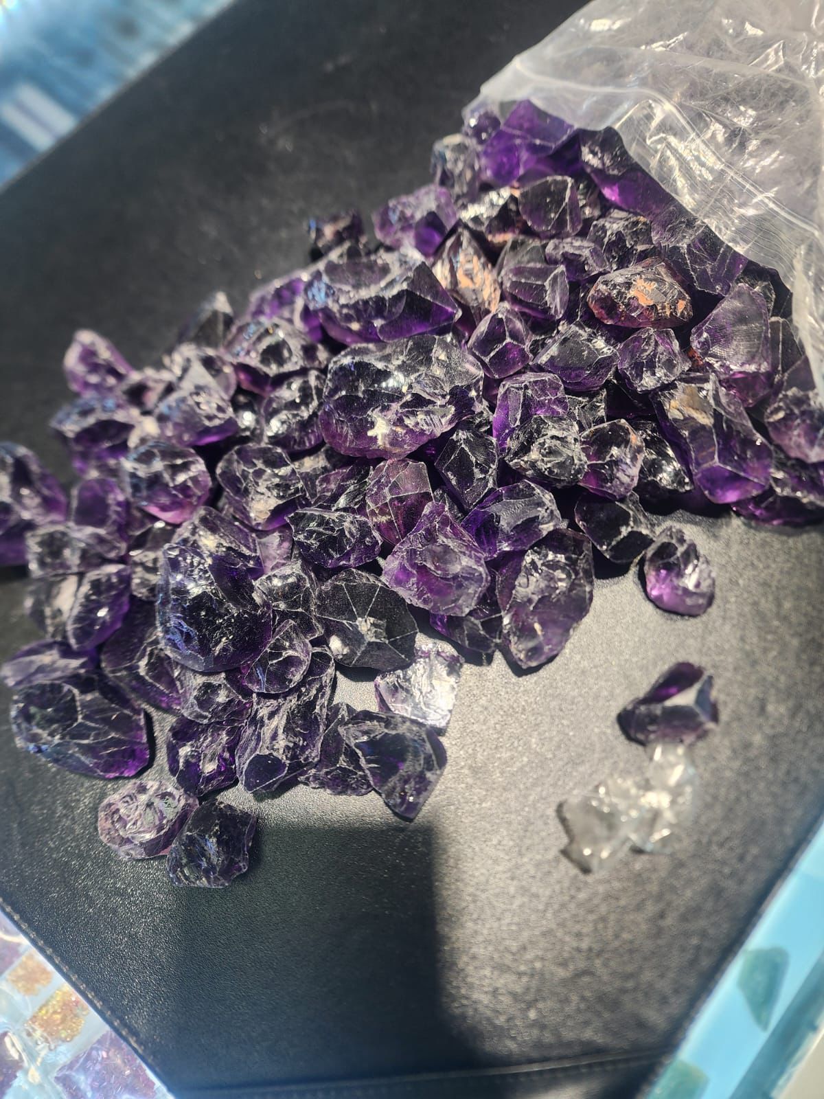 AAA Quality Dark Purple  Amethyst 1000 Grams