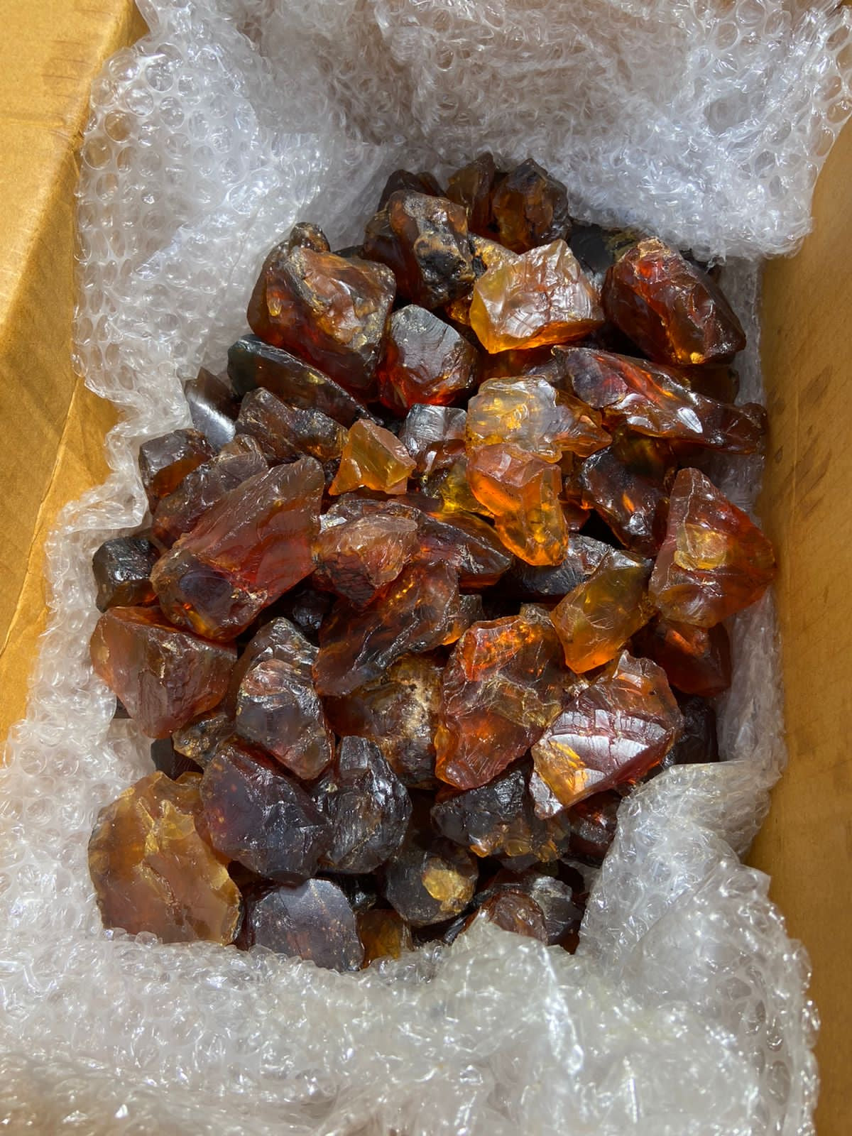 raw amber gemstone