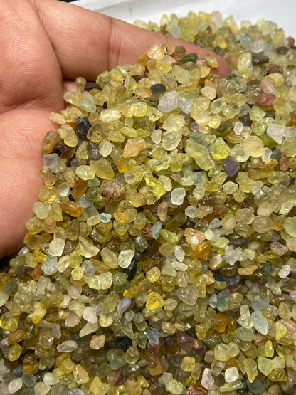 Raw Chrysoberyl Gemstones for Faceting and Cutting - 500grams