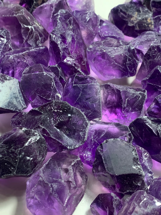 1kg Facet  Rough Amethyst Stones| Amethyst Raw Gemstones