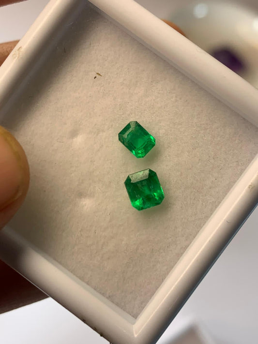 Buy Natural Vivid Green Swat Emerald 1.10carats | Real Emerald Loose Gemstone