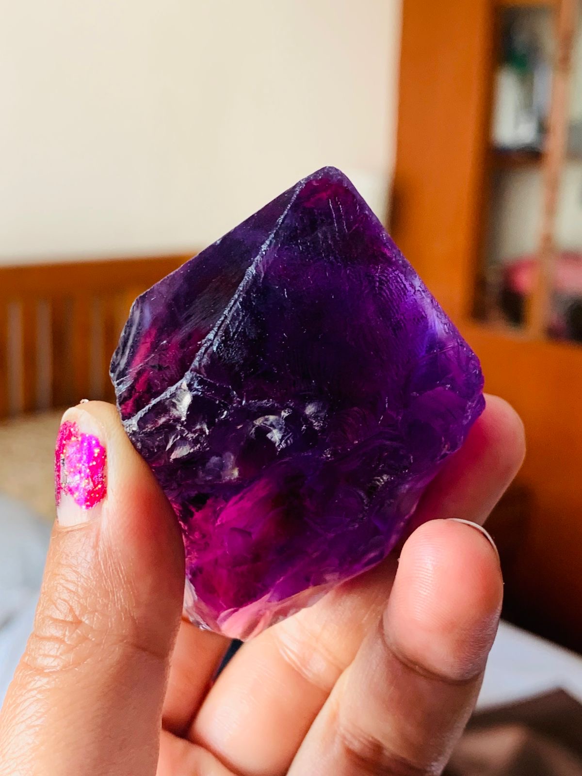 Dark Purple Amethyst of AAA Qualityt