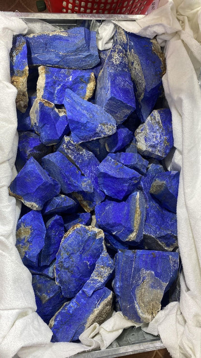 20 Kg Lapis Lazuli Gemstones for Lapidary Art , Cabochon, beading and crafting