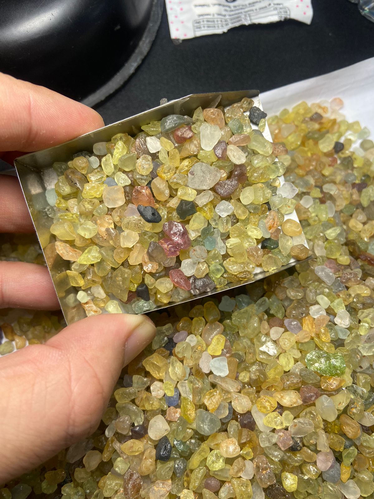 Raw Chrysoberyl Gemstones for Faceting and Cutting - 500grams