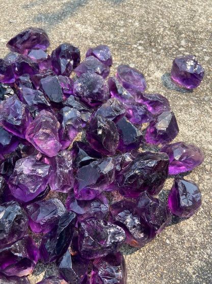 Brazil Raw Amethyst for faceting