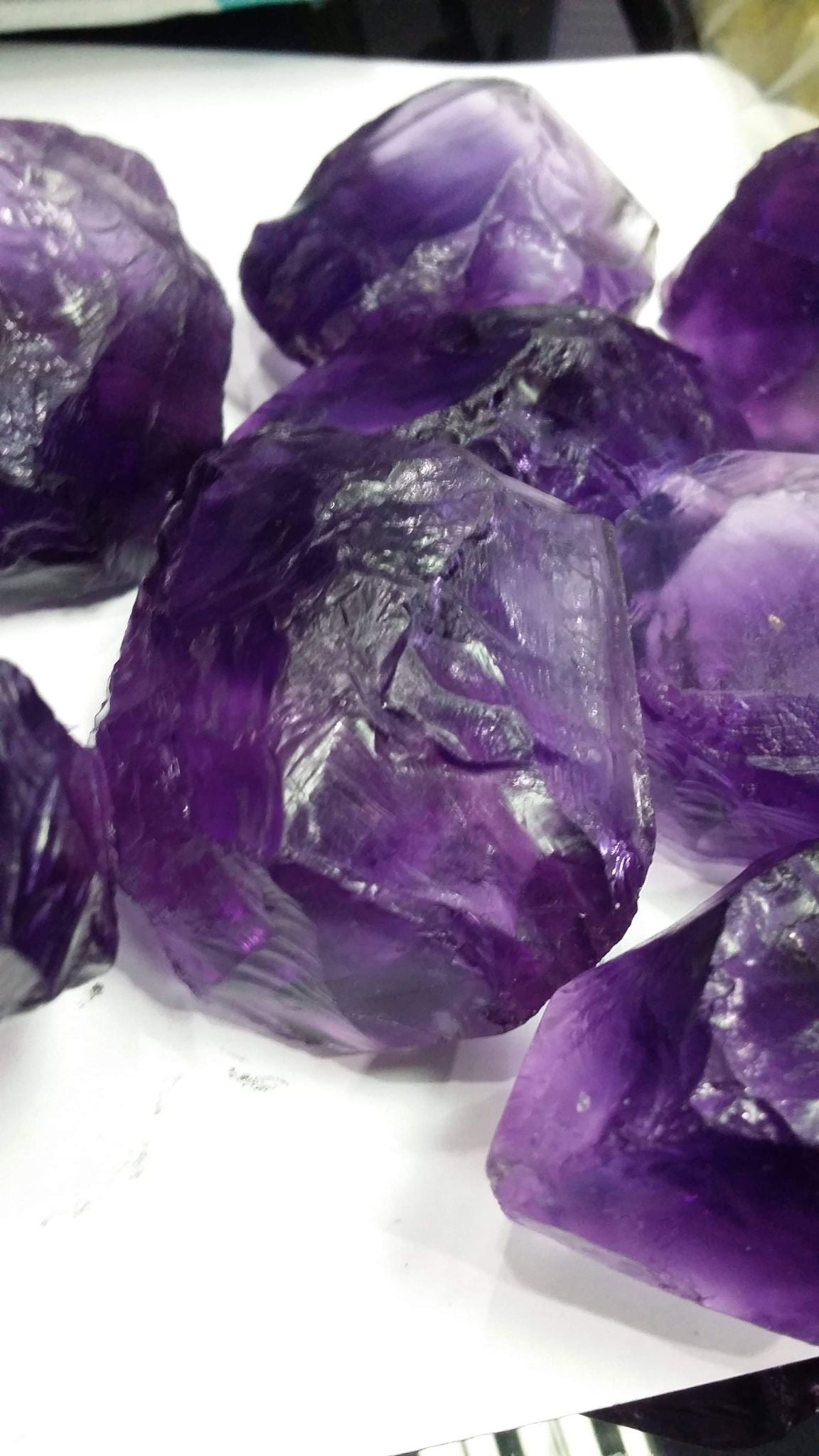 Brazil Raw Amethyst for faceting