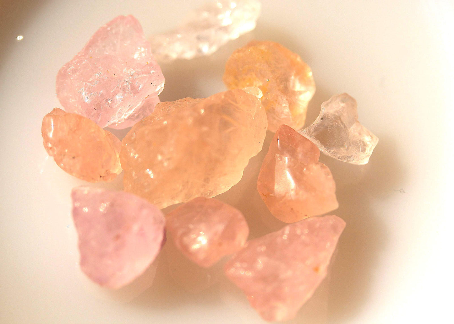 53 carats Morganite fo Faceting| Facet Rough Gemstones