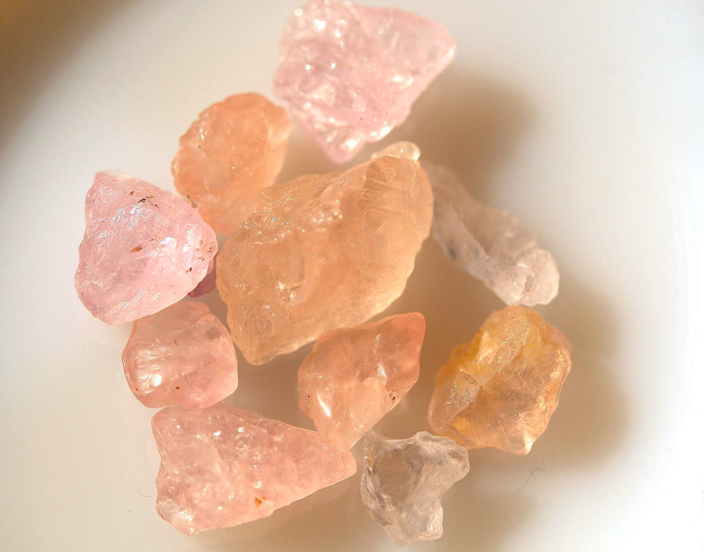 53 carats Morganite fo Faceting| Facet Rough Gemstones