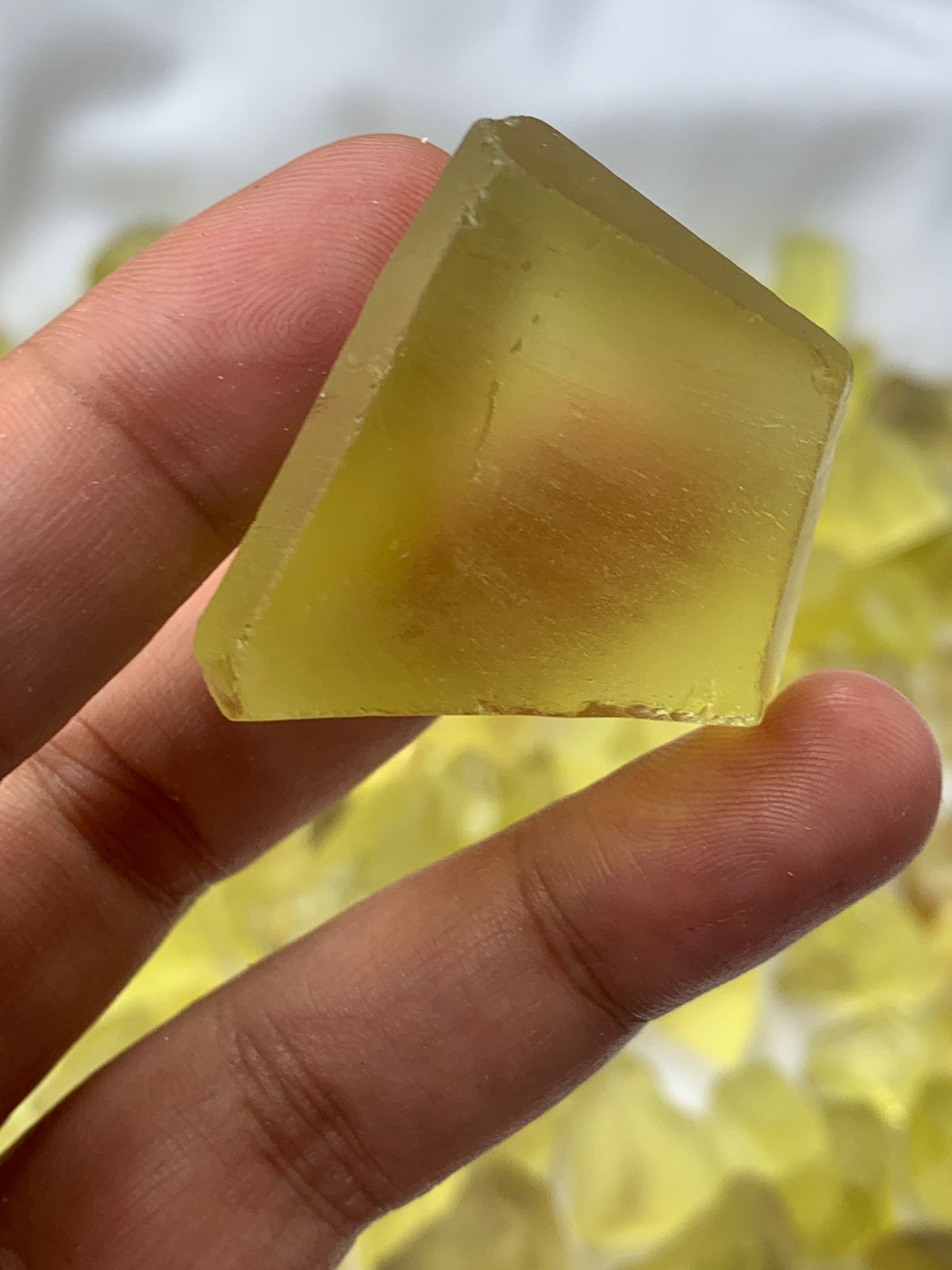 Rough Gemstone Lemon Quartz 