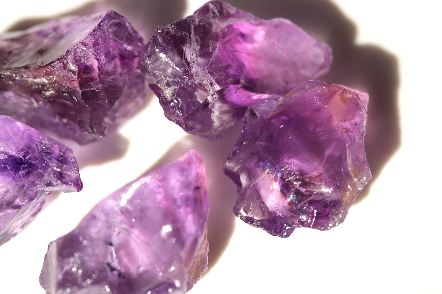 182 carats Raw Amethyst Stone for Faceting