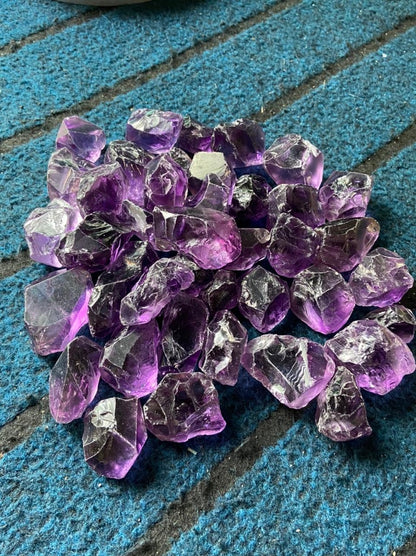 1 kg Raw Amethyst For Faceting | Facet Rough Gemstone