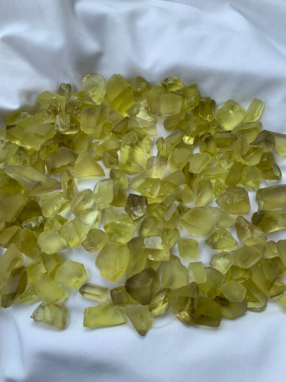 Yellow Citrine raw Stone Facet Quality