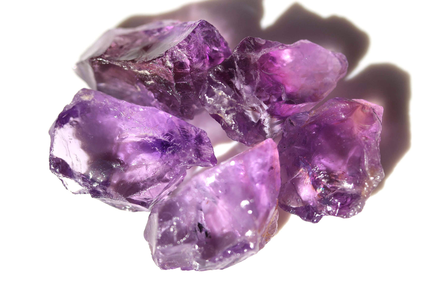 182 carats Raw Amethyst Stone for Faceting