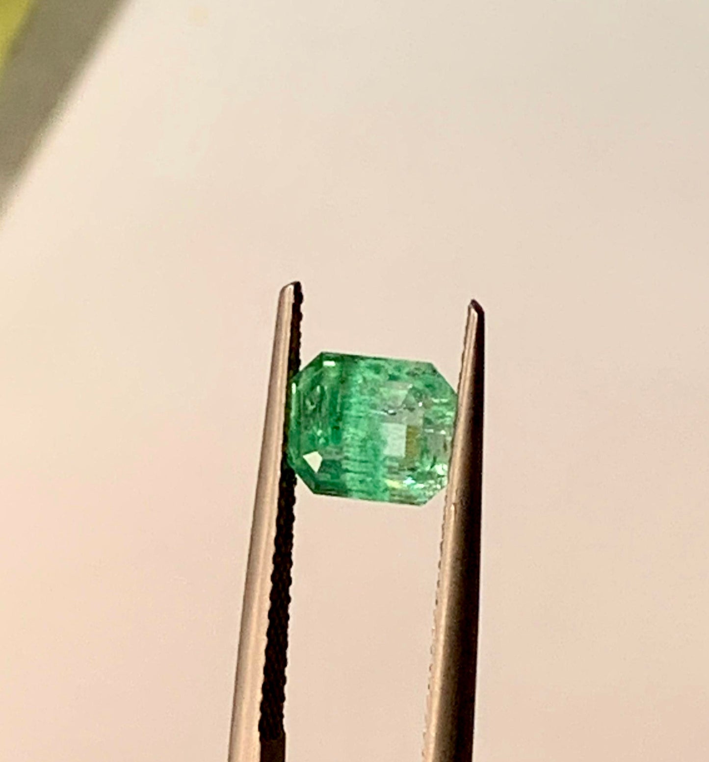 emerald stud ring