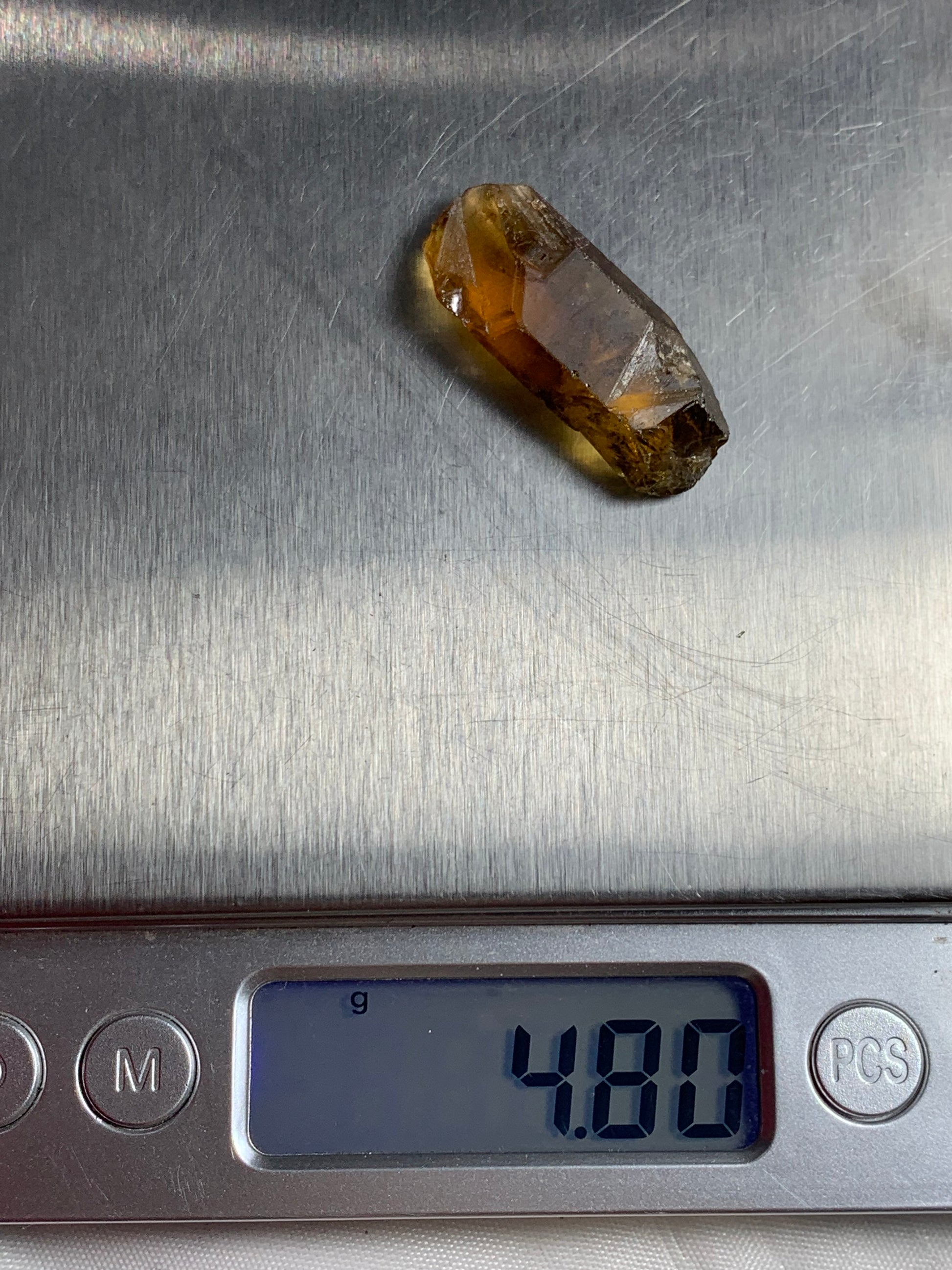 natural citrine rough