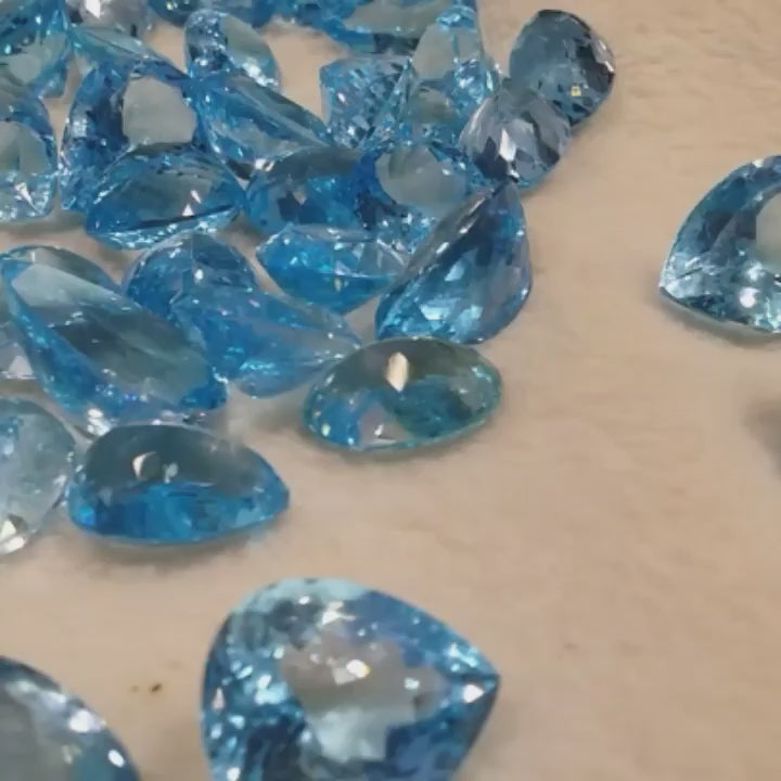 blue topaz for jewelry