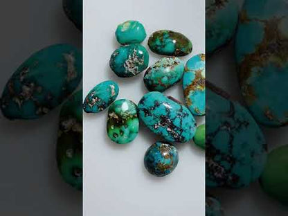 Loose Natural Nesha Puri Turquoise Stone Cabochons