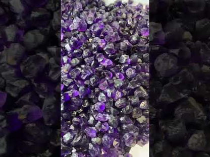 Deep Purple Cabs Grade Zambian Amethyst For Lapidary