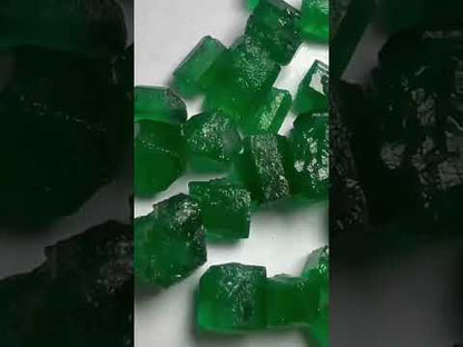 Facet Grade Sawat Emerald Raw Stone