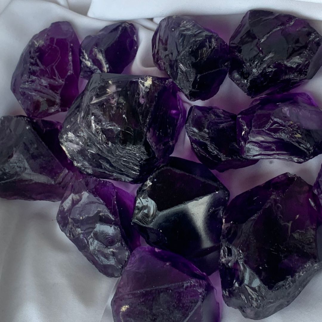 rough amethyst birthstone february