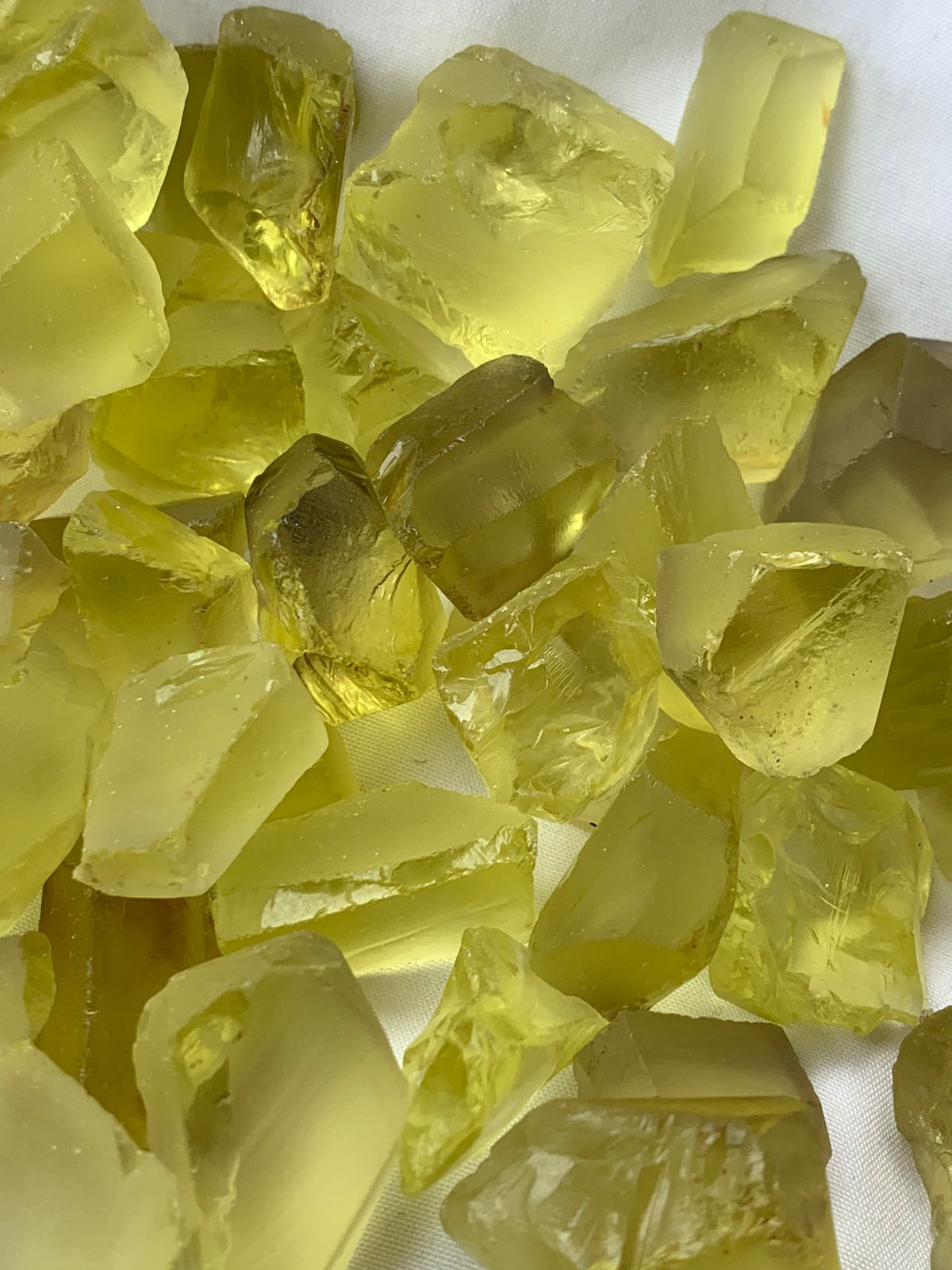 yellow citrine facet grade gemstone